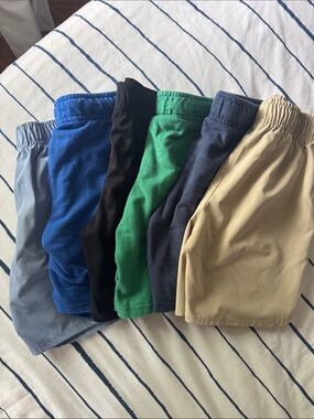 Kids Elastic-Waist Casual Shorts - Blue, Green, Tan & More